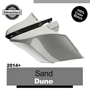 14+ ハーレー SAND DUNE Advanblack CVO ストレッチ拡張サイドカバー用 For 14+ Harley SAND DUNE Advanblack CVO Stretched Extended Side Cover 【並行輸入品】