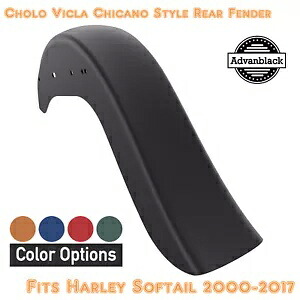Advanblack チョロ ビクラ チカーノ スタイル リアフェンダー ハーレー ソフテイル 2000-2017用 Advanblack Cholo Vicla Chicano Style Rear Fender For Harley Softail 2000-2017 【並行輸入品】 84,700円