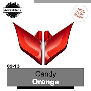 09-13 ハーレー ストリート ロード グライド キャンディ オレンジ ストレッチ拡張サイドカバー用 For 09-13 Harley Street Road Glide Candy Orange Stretched Extended Side Cover 【並行輸入品】