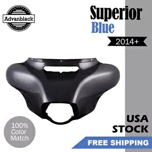 ハーレーエレクトラグライドウルトラ用の優れたブルーアウターフェアリングバットウィングカウル Superior Blue Outer Fairing Batwing Cowl For Harley Electra Glide Ultra 【並行輸入品】 96,195円