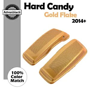 デュアル 6x9 スピーカー蓋ハードキャンディゴールドフレークハーレーツーリング FLHR FLHXS FLTRX Dual 6x9 Speaker Lids HARD CANDY GOLD FLAKE For Harley Touring FLHR FLHXS FLTRX 【並行輸入品】