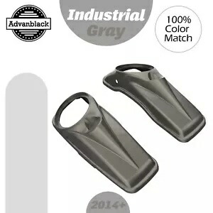 ハーレーツーリング 14+ Advanblack インダストリアルグレー 8 インチサドルバッグスピーカー蓋用 For Harley Touring 14+ Advanblack INDUSTRIAL GRAY 8\