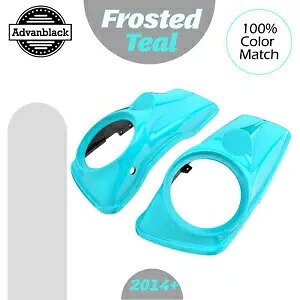 ハーレーツーリング 14+ 用 Advanblack FROSTED TEAL 8\