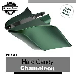 14+ ハーレー ハード キャンディ カメレオン フレーク Advanblack CVO 拡張サイドカバー用 For 14+ Harley HARD CANDY CHAMELEON FLAKE Advanblack CVO Extended Side Cover 【並行輸入品】