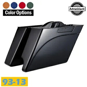 2 in 1 ストレッチ拡張サドルバッグサイドカバー 93-13 ハーレーツーリング用 2 into 1 Stretched Extended Saddlebags Side Cover For 93-13 Harley Touring 【並行輸入品】 100,430円