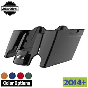 カラーマッチした拡張バッグ ストレッチサドルバッグ リアフェンダー 14+ ハーレー用 Color Matched Extended Bag Stretched Saddlebags Rear Fender For 14+ Harley 【並行輸入品】