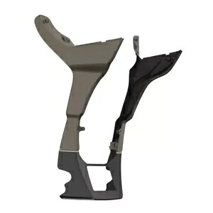 2トーン リバー ロック グレー & ビビッド ブラック フェアリング スポイラー キット 17 歳以上のハーレーに適合 2-Tone River Rock Gray & Vivid Black Fairing Spoiler Kit Fits 17+ Harley 【並行輸入品】