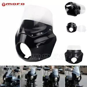 取り外し可能なフェアリング/フロントガラスハーレーストリートボブFXBB、ローライダーFXLR 18-22用 Detachable Fairing / Windshield For Harley Street Bob FXBB ,Low Rider FXLR 18-22 【並行輸入品】