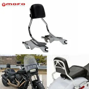 助手席取り外し可能シーシーバーバックレスト ハーレーダビッドソン ファットボブ FXFB 2018-21用 Passenger Detachable Sissy Bar Backrest For Harley-Davidson Fat Bob FXFB 2018-21 【並行輸入品】