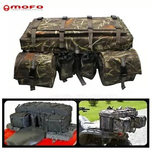 オートバイ ATV リアラックギアカーゴバッグスノーモービル荷物収納バッグユニバーサル Motorcycle ATV Rear Rack Gear Cargo Bag Snowmobile Luggage Stoage Bag Universal 【並行輸入品】