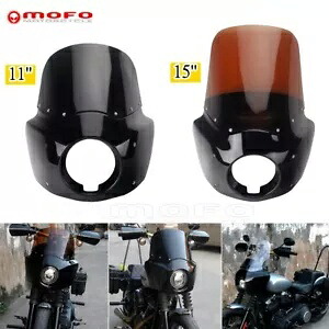 ハーレー ローライダー S FXLRS 2021-2022 ヘッドライトフェアリング 11 インチ 15 インチ フロントガラス付き For Harley Low Rider S FXLRS 2021-2022 Headlight Fairing w/ 11'' 15'' Windshield 【並行輸入品】｜カスタムパーツ WORLD倉庫