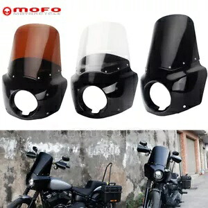フロントヘッドライトフェアリング フロントガラスキット付き ハーレーソフテイルスタンダード FXST 18-23用 Front Headlight Fairing w/Windshield Kits For Harley Softail Standard FXST 18-23 【並行輸入品】｜カスタムパーツ WORLD倉庫 59,895円