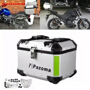 Pazoma オートバイアルミ合金荷物トランクテールボックスリアトップケース BMW Pazoma Motorcycle Aluminum Alloy Luggage Trunk Tail Box Rear Top Case For BMW 【並行輸入品】