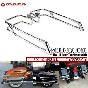 ハーレーダビッドソンツーリングサドルバッグ用スチールサドルバッグガードレール (90200561) Steel Saddlebag Guard Rails For Harley-Davidson Touring Saddle Bag ( 90200561 ) 【並行輸入品】｜カスタムパーツ WORLD倉庫