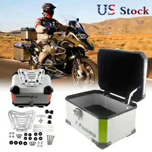 トランクテールボックス荷物トップケースキットハーレーツーリングBMW R1200GSホンダヤマハ用 Trunk Tail Box Luggage Top Case Kit For Harley Touring BMW R1200GS Honda Yamaha 【並行輸入品】