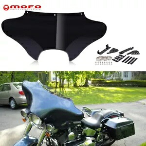 フロントバットウィングフェアリング マウントキット付き ハーレーソフテイル ファットボーイ ロードキング FXSTD FLHR用 Front Batwing Fairing w/Mount Kit For Harley Softail Fatboy Road King FXSTD FLHR 【並行輸入品】