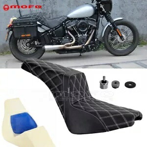 2アップ ジェルシート ハーレー ソフテイル FXBB FXBBS FLSL FXST FLDE FLHC FLHCS 2018-2023 に適合 2-Up Gel Seat Fits Harley Softail FXBB FXBBS FLSL FXST FLDE FLHC FLHCS 2018-2023 【並行輸入品】