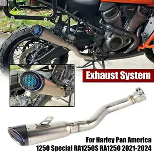 ハーレーパンアメリカ RA1250/S 排気システムカーボンファイバーエンドキャップキット 2021-24 For Harley Pan America RA1250/S Exhaust System Carbon Fiber End Cap Kits 2021-24 【並行輸入品】｜カスタムパーツ WORLD倉庫