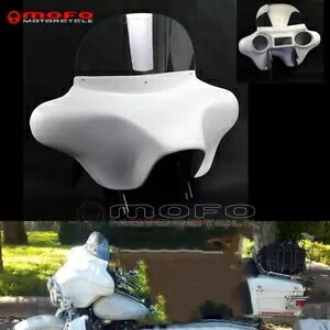 バットウィング フェアリング & スピーカー システム キット ハーレー ロードキング FLHRC クラシック カスタム用 Batwing Fairing & Speakers System Kit For Harley Road King FLHRC Classic Custom 【並行輸入品】