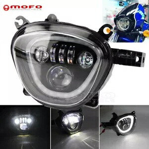 LED プロジェクターヘッドライトスズキブルバード M109R BOSS LE M90 2006-2020 クルーザー LED Projector Headlight For Suzuki Boulevard M109R BOSS LE M90 2006-2020 Cruiser 【並行輸入品】 81,675円