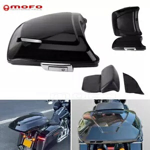 パック トランク ボックス バックレスト付き ハーレー ツーリング FLH ストリート グライド ツアー パック 2014-2023 用 Pack Trunk Box w/Backrest For Harley Touring FLH Street Glide Tour Pak 2014-2023 【並行輸入品】｜カスタムパーツ WORLD倉庫 101,750円