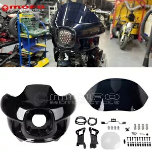 フロントアッパーフェアリング & マウントキット ハーレー ソフテイル ヘリテージ クラシック FLHC 2018-21用 Front Upper Fairing & Mount Kit For Harley Softail Heritage Classic FLHC 2018-21 【並行輸入品】｜カスタムパーツ WORLD倉庫