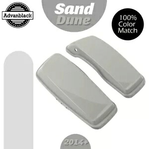 Advanblack Sand Dune ストレッチサドルバッグ蓋は Harley Davidson Touring 2014+ に適合 Advanblack Sand Dune Stretched Saddlebag Lids Fits Harley Davidson Touring 2014+ 【並行輸入品】