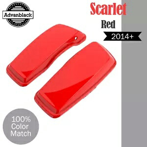 ラグナオレンジノーマルストレッチサドルバッグ蓋ハーレー FLTR FLHX 2014+ Laguna Orange Normal Stretched Saddlebag Lids For Harley FLTR FLHX 2014+ 【並行輸入品】