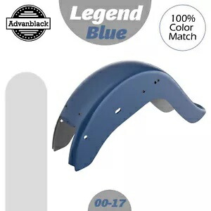 LEGEND ブルー ハーレー ソフテイル 2000-2017 チョロ ビクラ チカーノ スタイル リアフェンダー LEGEND BLUE For Harley Softail 2000-2017 Cholo Vicla Chicano Style Rear Fender 【並行輸入品】