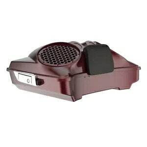ミステリアス レッド Sunglo デュアル 8 インチ スピーカー蓋 Advanblack/Harley Razor Tour Pak に適合 Mysterious Red Sunglo Dual 8'' Speaker Lids Fit Advanblack/Harley Razor Tour Pak 【並行輸入品】