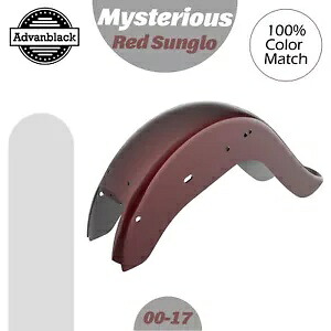ミステリアス レッド サングロ ハーレー ソフテイル チョロ ビクラ チカーノ スタイル リアフェンダー用 MYSTERIOUS RED SUNGLO For Harley Softail Cholo Vicla Chicano Style Rear Fender 【並行輸入品】