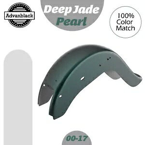 ディープ ジェイド パール ハーレー ソフテイル 00-17 チョロ ビクラ チカーノ スタイル リアフェンダー用 DEEP JADE PEARL For Harley Softail 00-17 Cholo Vicla Chicano Style Rear Fender 【並行輸入品】