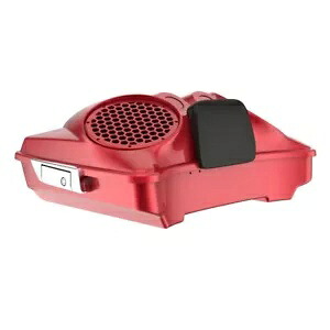 Wicked Red デュアル 8 インチ スピーカー蓋 Advanblack/Harley Razor Tour Pak Pack 用 Wicked Red Dual 8'' Speaker Lids For Advanblack/Harley Razor Tour Pak Pack 【並行輸入品】
