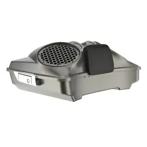 インダストリアル グレー デュアル 8 インチ スピーカー蓋 Advanblack/Harley Razor Tour Pak Pack 用 Industrial Gray Dual 8'' Speaker Lids For Advanblack/Harley Razor Tour Pak Pack 【並行輸入品】