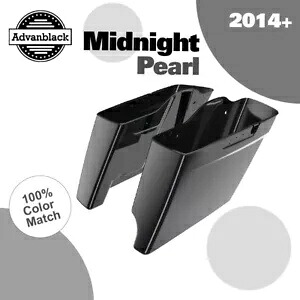 2 in 1 MIDNIGHT PEARL 拡張バッグ ストレッチサドルバッグ 14+ ハーレーツーリング用 2 into 1 MIDNIGHT PEARL Extended Bag Stretched Saddlebag For 14+ Harley Touring 【並行輸入品】
