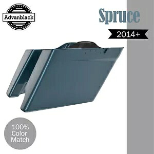 2 in 1 SPRUCE 拡張バッグ ストレッチサドルバッグ 14+ ハーレーツーリング用 2 into 1 SPRUCE Extended Bag Stretched Saddlebag For 14+ Harley Touring 【並行輸入品】