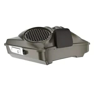 River Rock グレー デュアル 8 インチ スピーカー蓋 Advanblack/Harley Razor Tour Pak Pack 用 River Rock Gray Dual 8'' Speaker Lids For Advanblack/Harley Razor Tour Pak Pack 【並行輸入品】