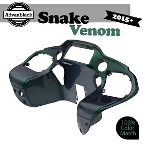 Advanblack Snake Venom インナーフェアリングはハーレー ツーリング ロード グライド 2015up に適合します Advanblack Snake Venom Inner Fairing Fits Harley Touring Road Glide 2015up 【並行輸入品】