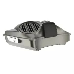 インダストリアル グレー デュアル 8 インチ スピーカー蓋 Advanblack/Harley Razor Tour Pak Pack 用 Industrial Gray Dual 8'' Speaker Lids For Advanblack/Harley Razor Tour Pak Pack 【並行輸入品】