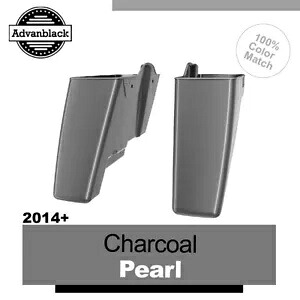 チャコールパール カットアウトなし ストレッチサドルバッグ 拡張バッグ ハーレー 2014+ に適合 Charcoal Pearl No Cutout Stretched Saddlebag Extended Bags Fits Harley 2014+ 【並行輸入品】