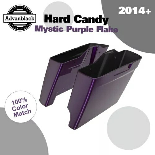 2in1 ハード キャンディ ミスティック パープル フレーク拡張バッグ ストレッチ サドルバッグ ハーレー用 2in1 HARD CANDY MYSTIC PURPLE FLAKE Extended Bag Stretched Saddlebag For Harley 【並行輸入品】｜カスタムパーツ WORLD倉庫