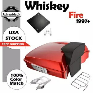 Whiskey Fire Razor ツアーパックパック トランク ハーレー FLHR FLHXS FLTRX 97+ に適合 Whiskey Fire Razor Tour Pak Pack Trunk Fits for Harley FLHR FLHXS FLTRX 97+ 【並行輸入品】