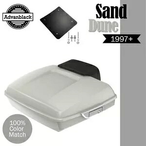 Advanblak SAND DUNE Rushmore Razor Tour Pak パックパッド 97+ ハーレー/ソフテイル用 Advanblak SAND DUNE Rushmore Razor Tour Pak Pack Pad For 97+ Harley/Softail 【並行輸入品】