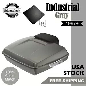 Advanblak インダストリアル グレー ラッシュモア レイザー ツアー パック 97+ ハーレー/ソフテイル用 Advanblak INDUSTRIAL GRAY Rushmore Razor Tour Pak Pack For 97+ Harley/Softail 【並行輸入品】 132,550円