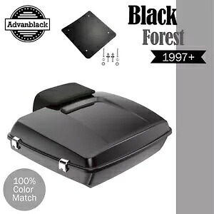 Advanblak BLACK FOREST Rushmore Razor Tour Pak パックパッド 97+ ハーレー/ソフテイル用 Advanblak BLACK FOREST Rushmore Razor Tour Pak Pack Pad For 97+ Harley/Softail 【並行輸入品】
