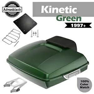 キネティック グリーン レイザー ツアー パック パック トランク ハーレー FLHR FLHXS FLTRX 1997+ に適合 Kinetic Green Razor Tour Pak Pack Trunk Fits Harley FLHR FLHXS FLTRX 1997+ 【並行輸入品】