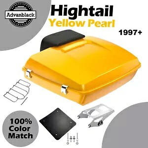 ハイテール イエロー パール レイザー ツアー パック パック トランク 97+ ハーレー FLHR FLHXS FLTRX に適合 Hightail Yellow Pearl Razor Tour Pak Pack Trunk Fits 97+ Harley FLHR FLHXS FLTRX 【並行輸入品】