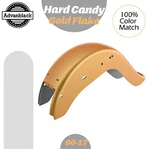ハードキャンディゴールドフレーク ハーレーソフテイルチョロビクラチカーノスタイルリアフェンダー用 HARD CANDY GOLD FLAKE For Harley Softail Cholo Vicla Chicano Style Rear Fender 【並行輸入品】｜カスタムパーツ WORLD倉庫