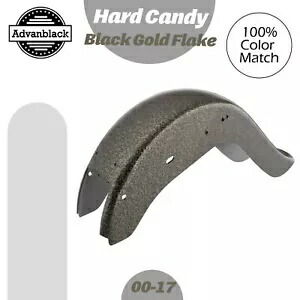 ハードキャンディーブラックゴールドフレーク ハーレーチョロビクラチカーノスタイルリアフェンダー用 HARD CANDY BLACK GOLD FLAKE For Harley Cholo Vicla Chicano Style Rear Fender 【並行輸入品】|カスタムパーツ WORLD倉庫