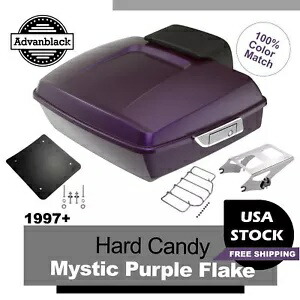 ハード キャンディ ミスティック パープル フレーク チョップド ツアー パック 97 年以降のハーレー FLHR FLHXS FLTRX 用 Hard Candy Mystic Purple Flake Chopped Tour Pack For 97+ Harley FLHR FLHXS FLTRX 【並行輸入品】